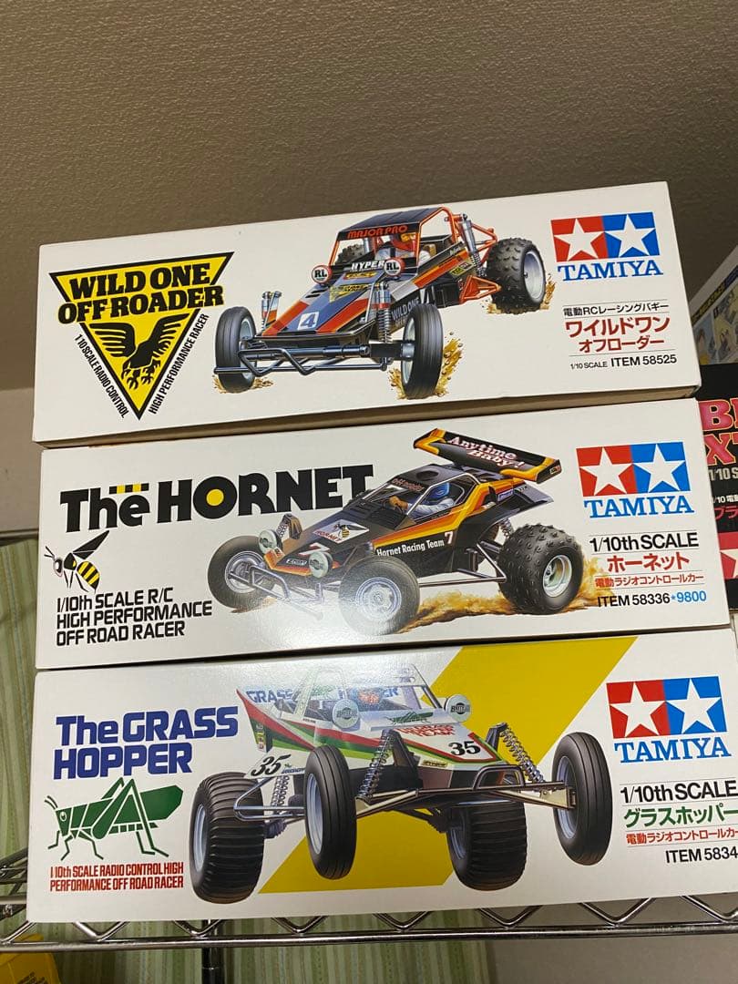 タミヤ　グラスホッパー ホーネット ワイルドワン　未組立　バギー　ラジコン