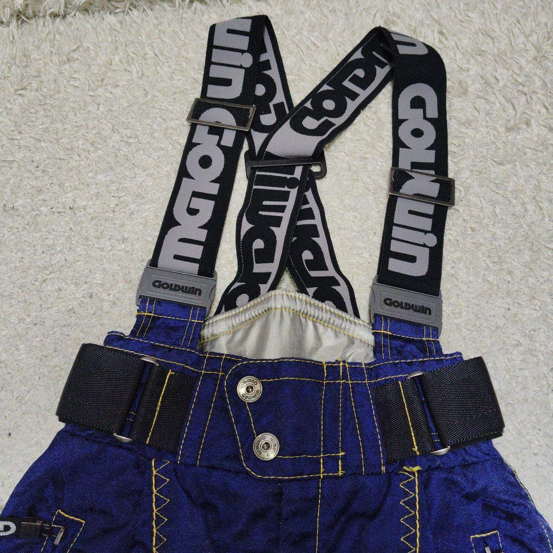 GOLDWIN　ゴールドウイン　スキーウェア　メンズ　S　上下セット　黄✕青