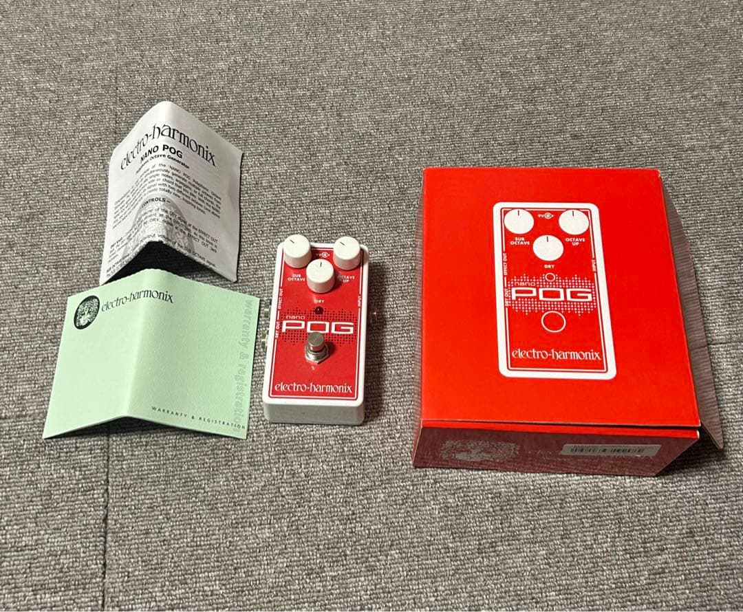 electro-harmonix Nano POG ギターエフェクター