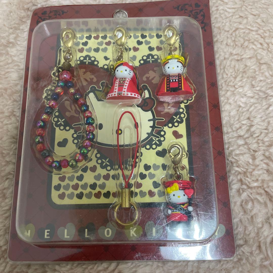 レア　ハローキティ トランプキティストラップセット