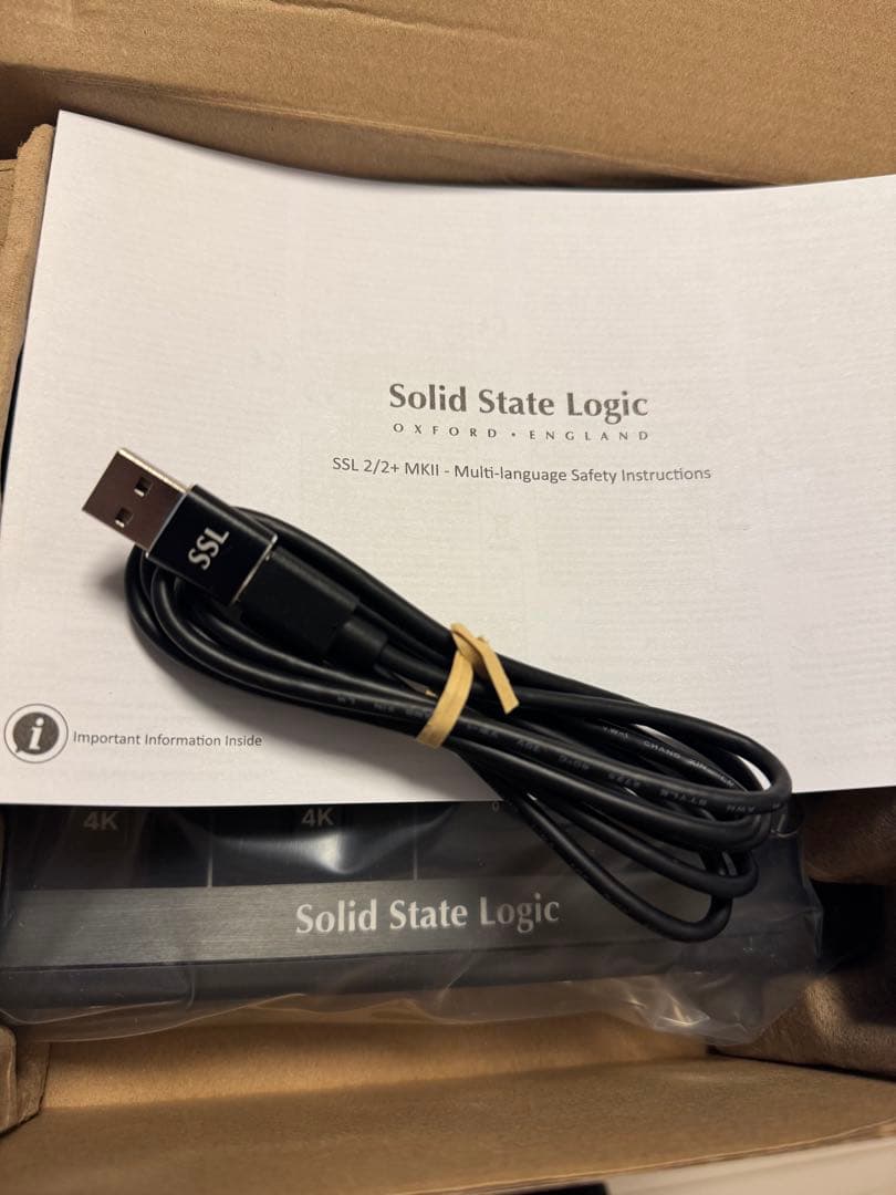 SSL 2+ MKII MK2 USB オーディオインターフェイス