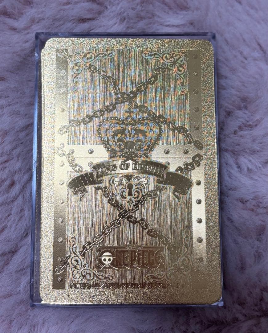 a*e様 ワンピース ONE PIECE ゴールドトランプ エンスカイ レア 新