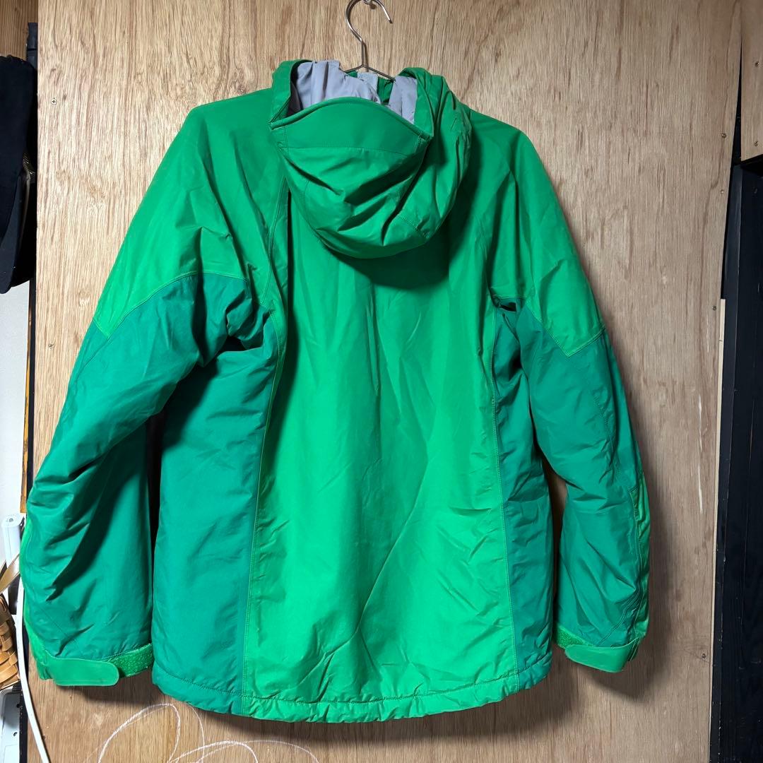 montbell フード付きジャケット 緑/スノーウェア、 スノーボード、スキー