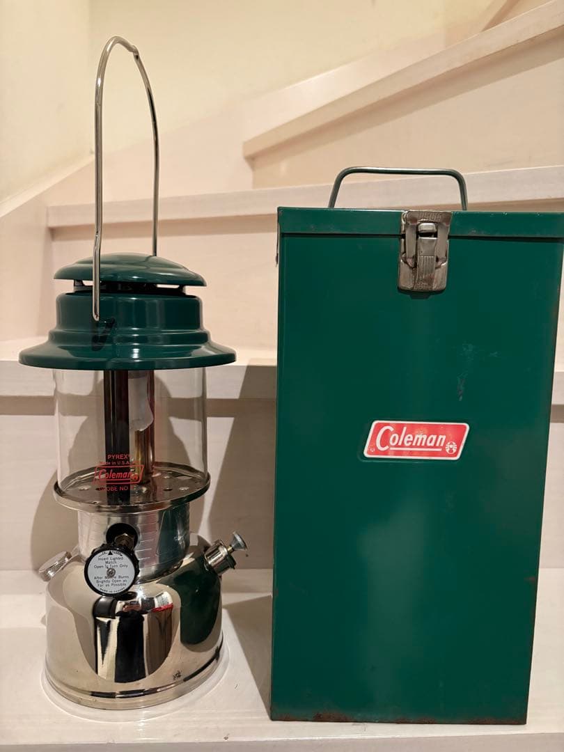 Coleman ビンテージランタン 335 84年10月ケース付きリメイク済み