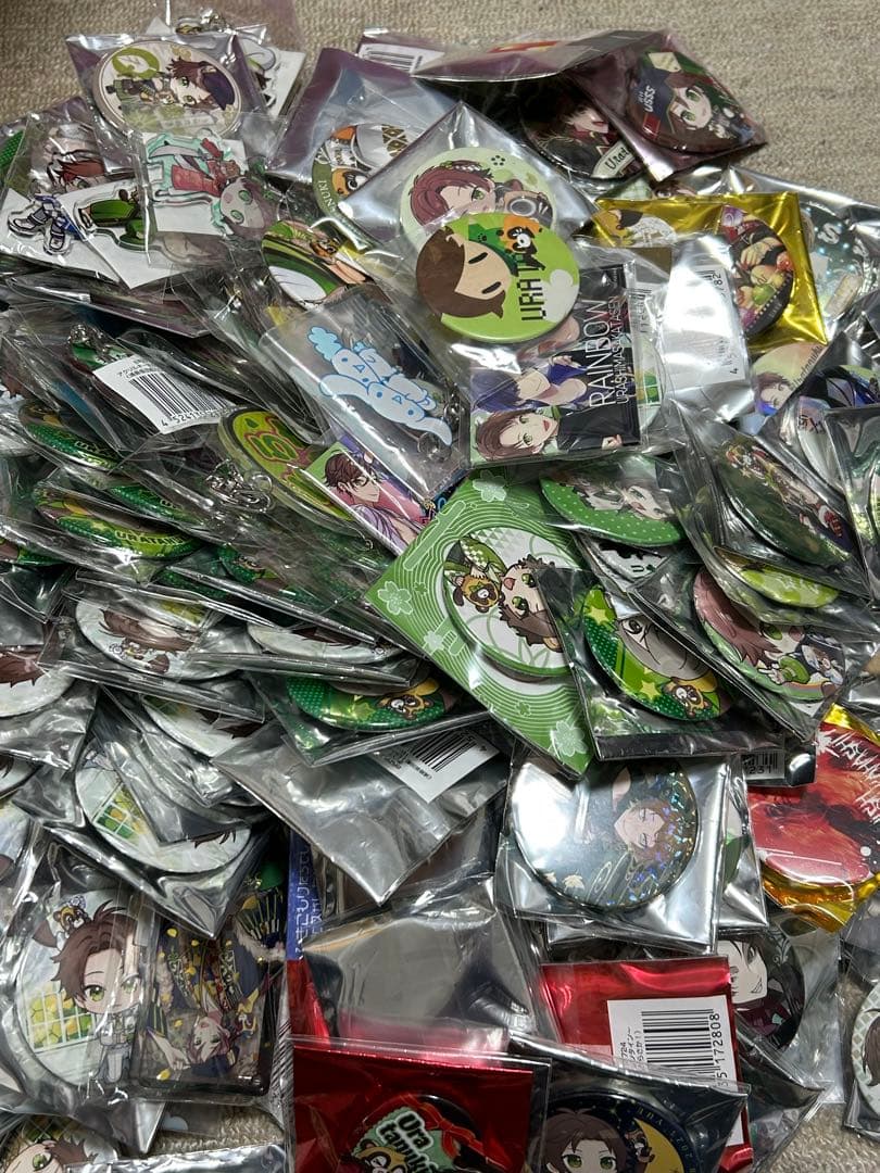 うらたぬき缶バッジ アクキーまとめ売り