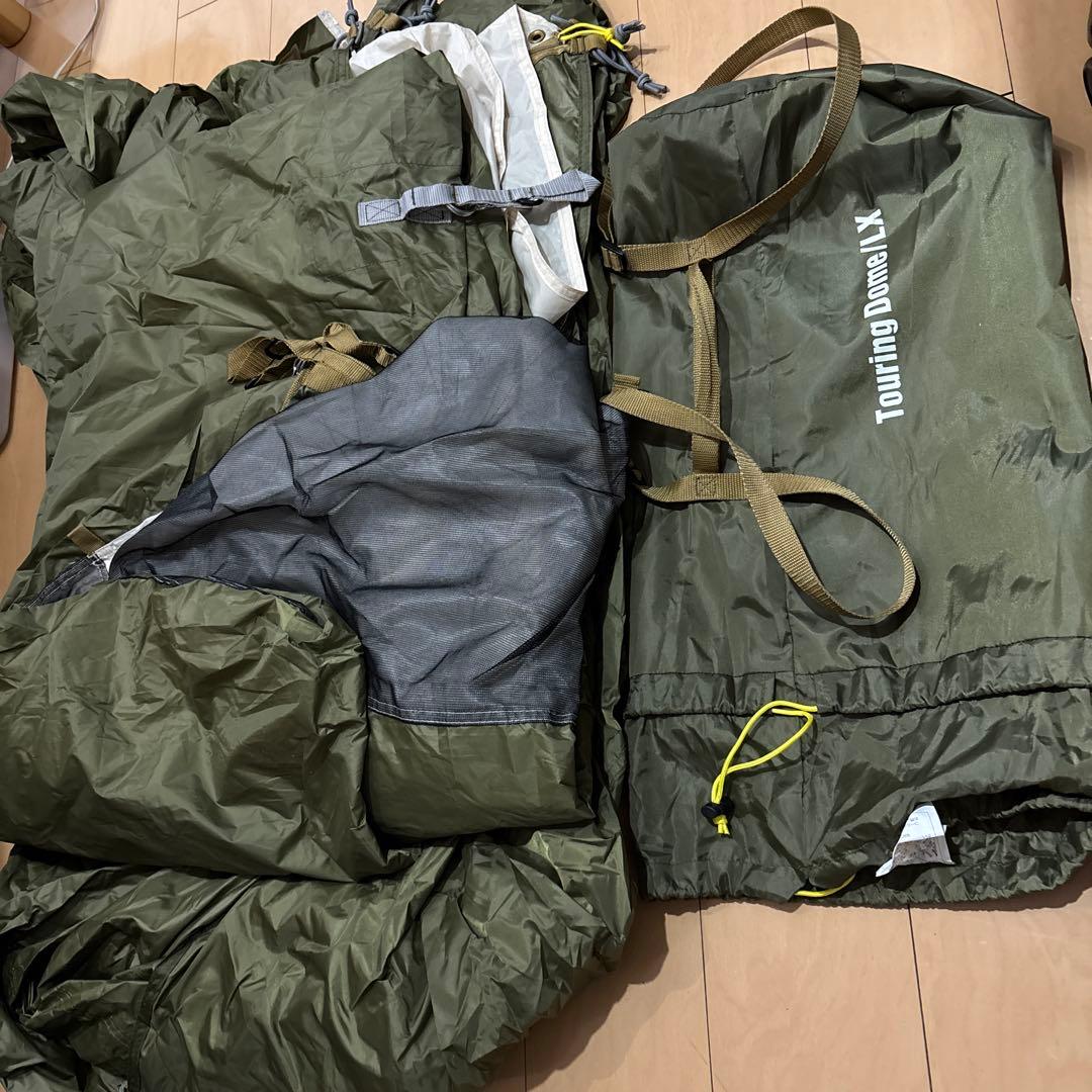 ツーリングドームLX テントポール付き 鍛造ペグ付き