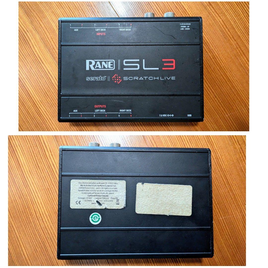 RANE SL3 selato scrath live スクラッチライブ