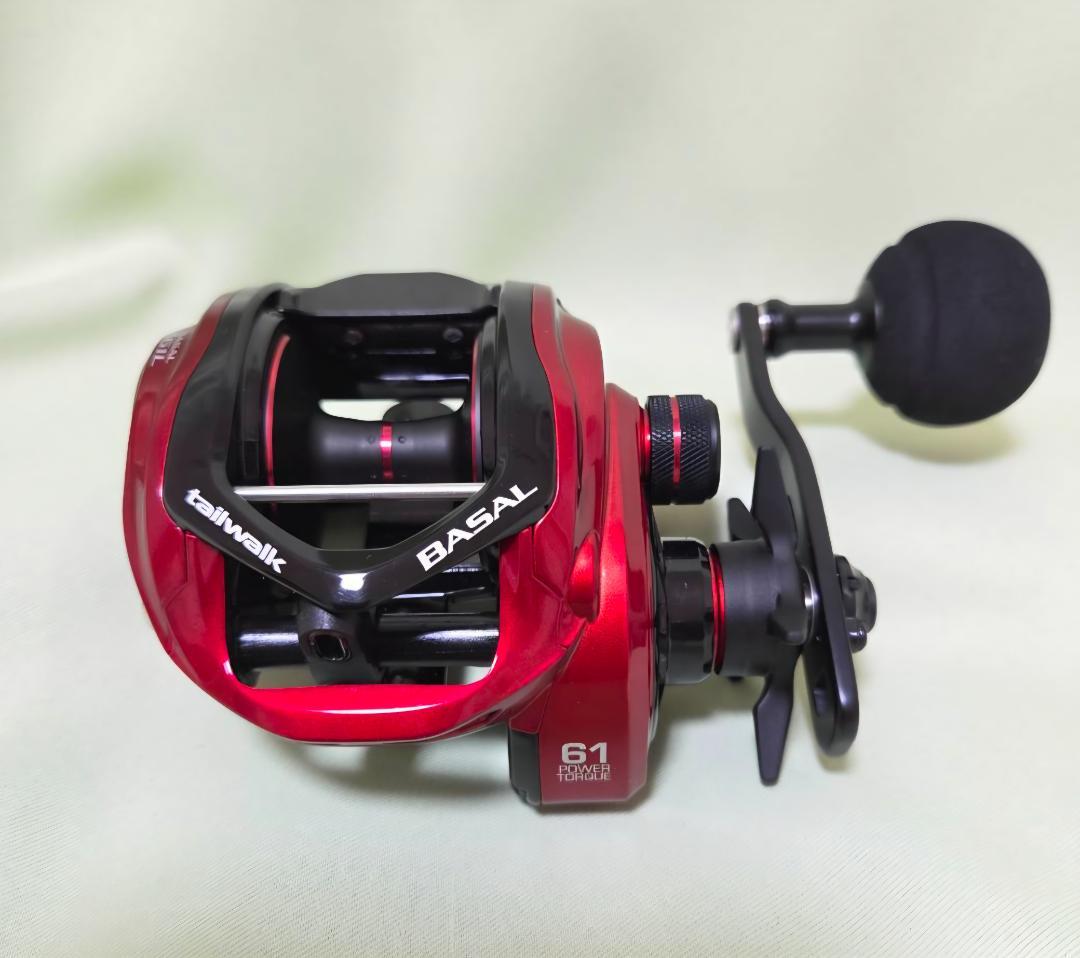 テイルウォーク リール ワイド バサル VT61L レッド