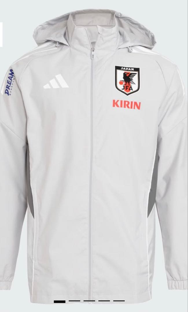 adidas 日本代表サッカージャケット ホワイト