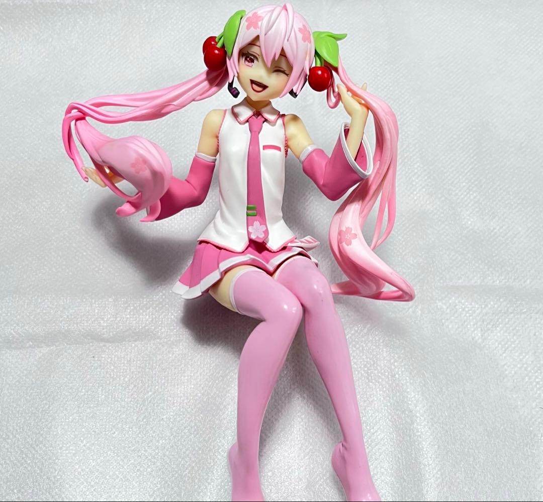 初音ミク 桜ミク ラバーストラップ 非売品ステッカー フィギュア まとめ売り