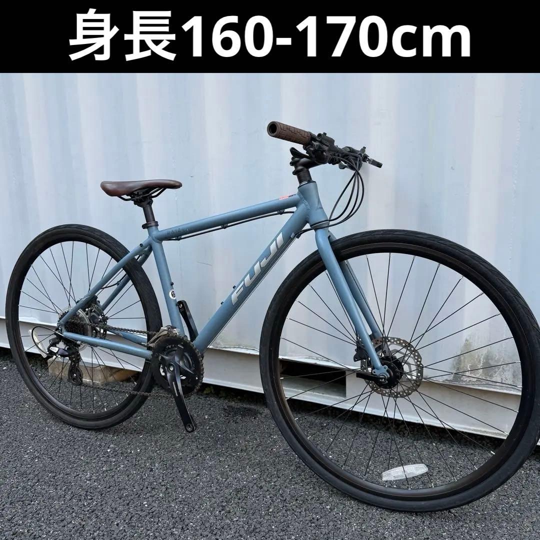 クロスバイク FUJI RAIZ disc身長160-170cm 定価8.3万円