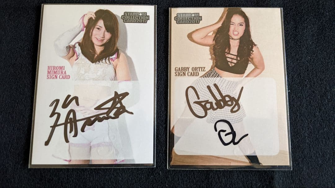 三村ひろみ　ギャビーオーティス　サインカード