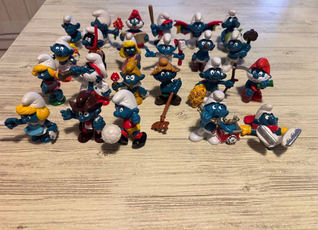 【美品】スマーフ フィギュア 23体セット まとめ売り / 刻印あり