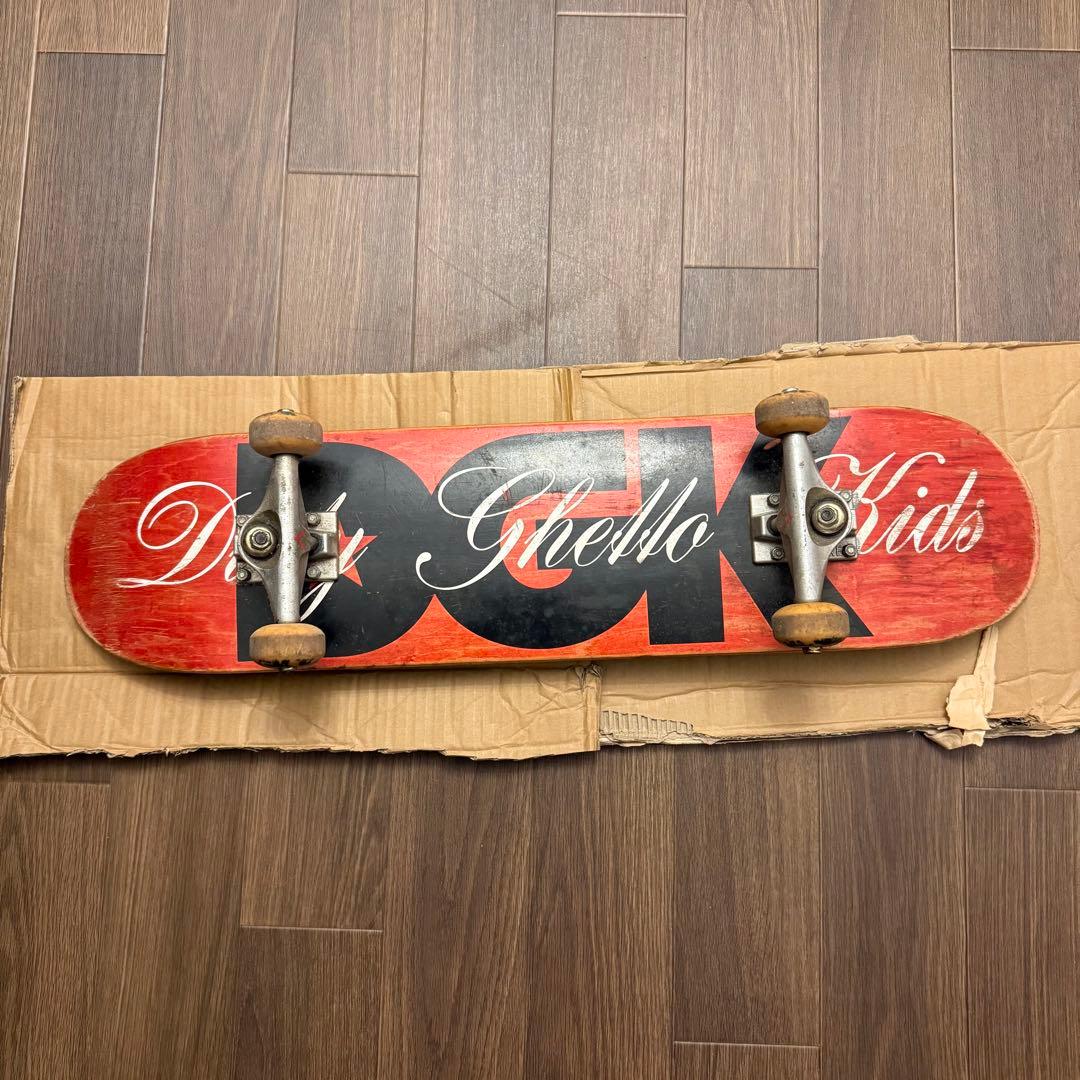 スケートボード コンプリート Ghetto Kids 赤｜ストリート用