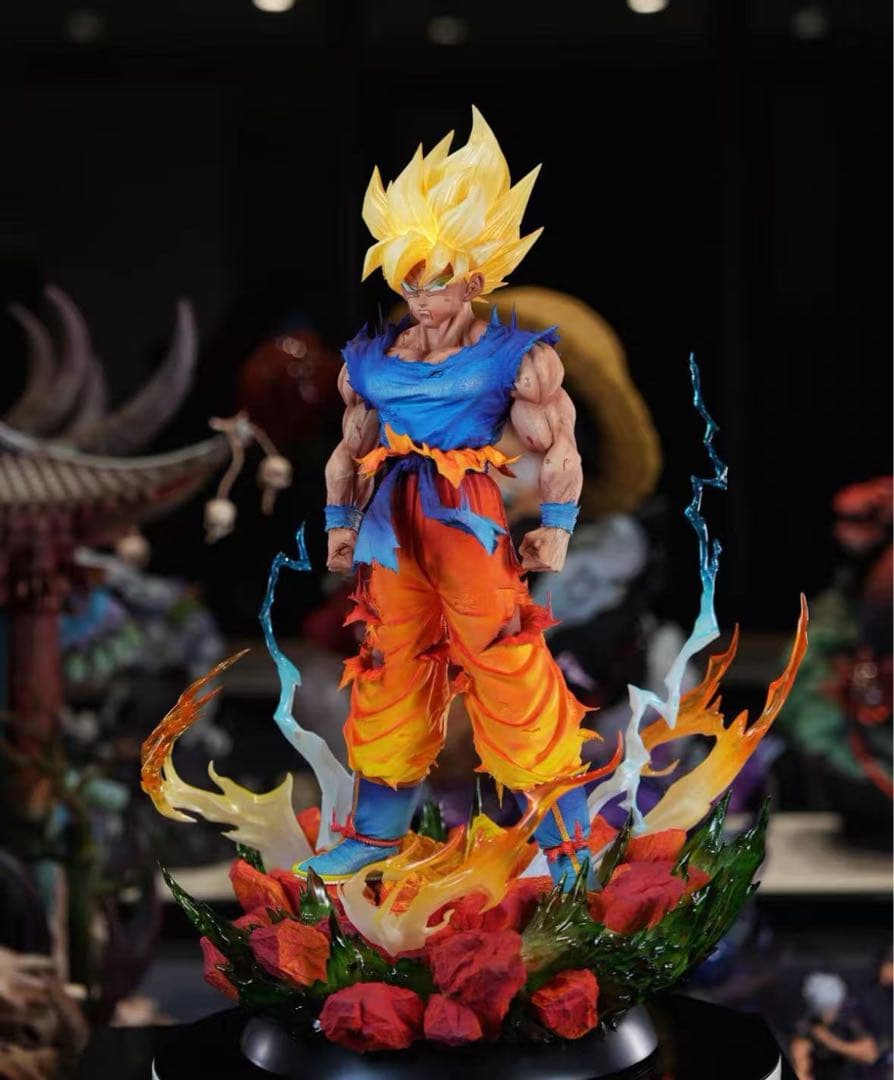 ドラゴンボール 孫悟空 ガレキ ガレージキット スタチューX③⑦④