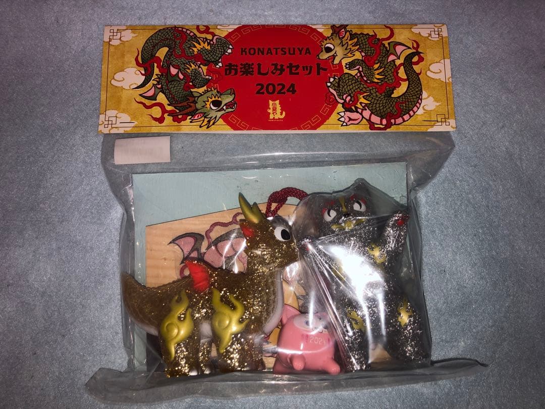 小夏屋 お楽しみセット ネゴラ リュドラ ソフビ 猫だるま ピンク こなつ