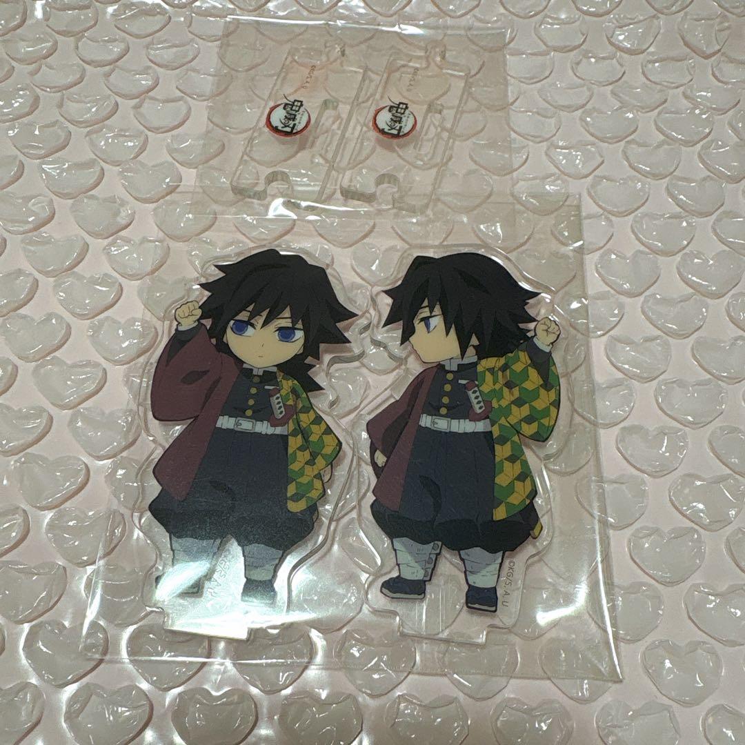 鬼滅の刃 ufotable 繋がる みにきゃら アクリルスタンド 冨岡義勇