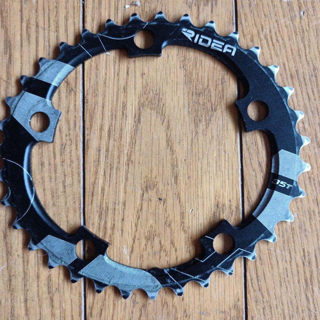 RIDEA POWERING チェーンリング 50T 34T セット