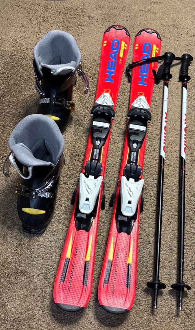 スキー　ジュニア　4点セット