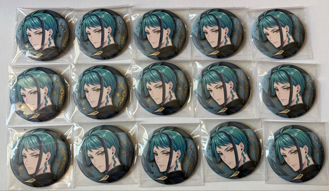 ツイステ ブレイジングジュエル ジェイド 缶バッジ