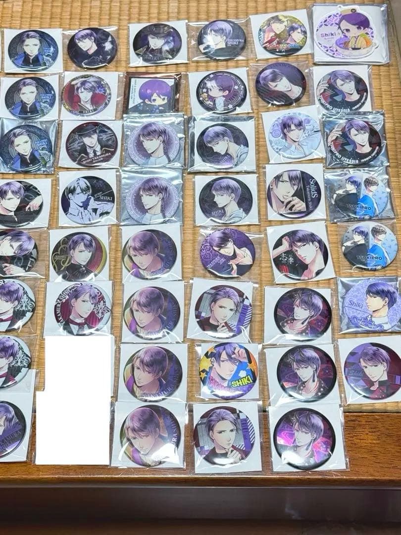 【まとめ売り】 ツキプロ SQ SolidS 篁志季 缶バッジ アクスタ