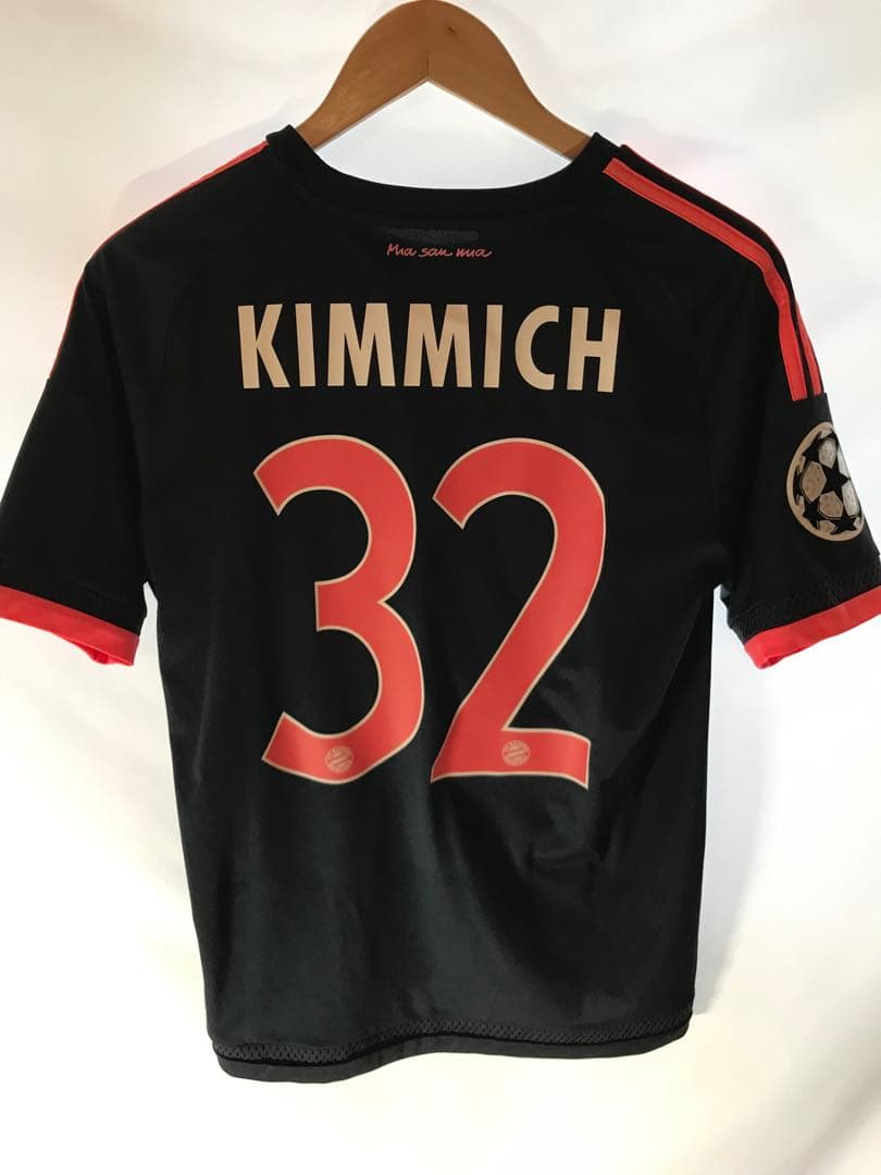 正規品adidas バイエルン 「32」キミッヒ 半袖 XL CL用ユニフォーム