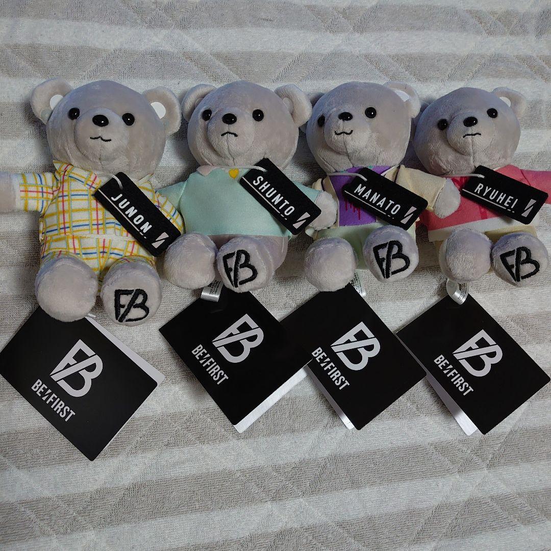 BE:FIRST ジュノン シュント マナト リュウヘイ　　ぬいぐるみ4点セット