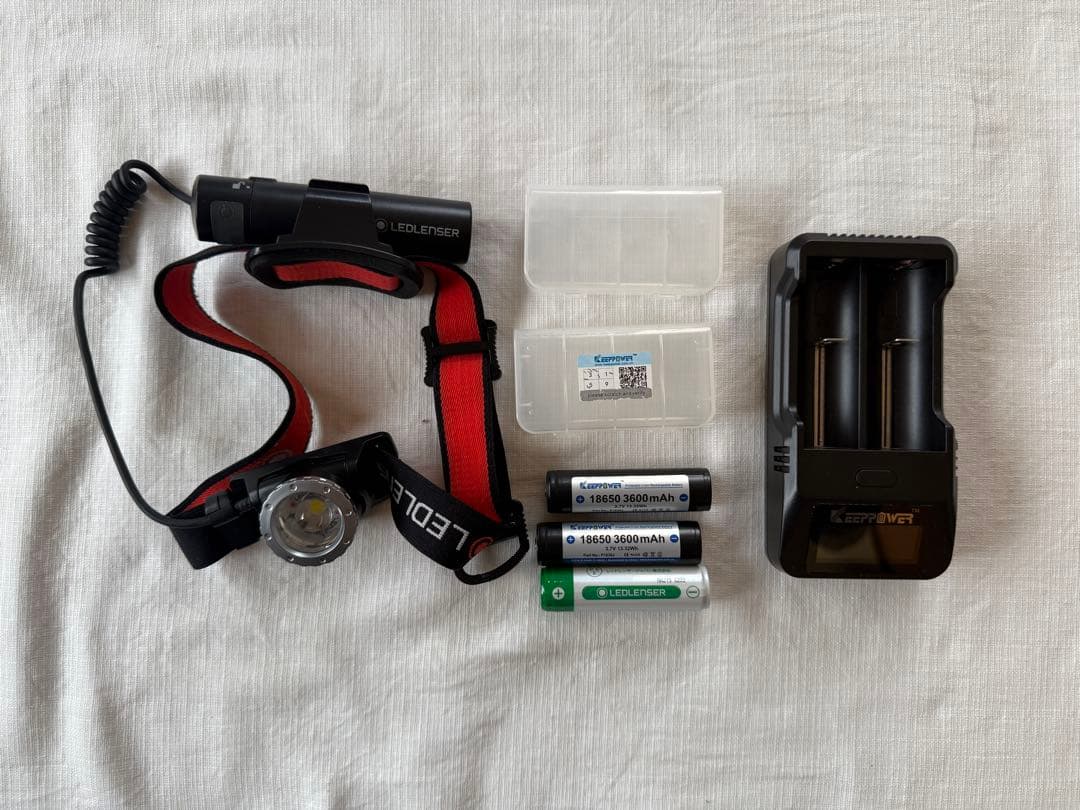 レッドレンザー　H8R リチウムイオン電池3個セット