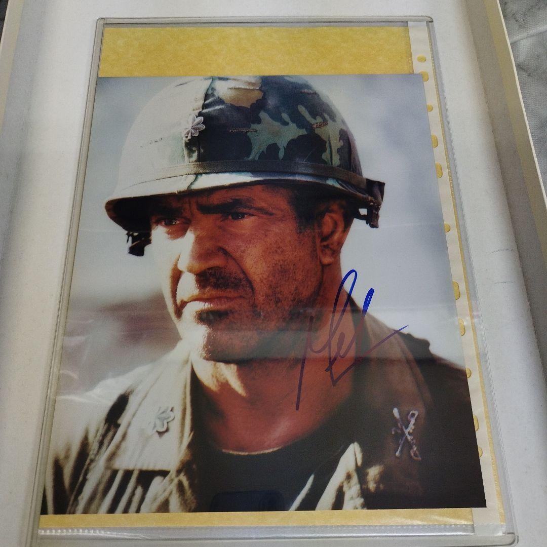 映画　ワンス・アンド・フォーエバー　メル・ギブソン　8Ｘ10 直筆サインフォト