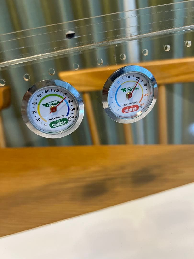 爬虫類関連用品 レプタイルボックス パネルヒータ 暖トツ 温度計 湿度計