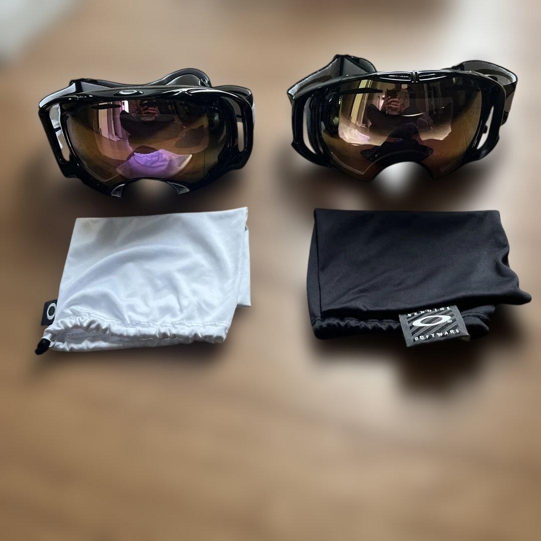 Oakley ゴーグル ミラーレンズ付き　2個セット