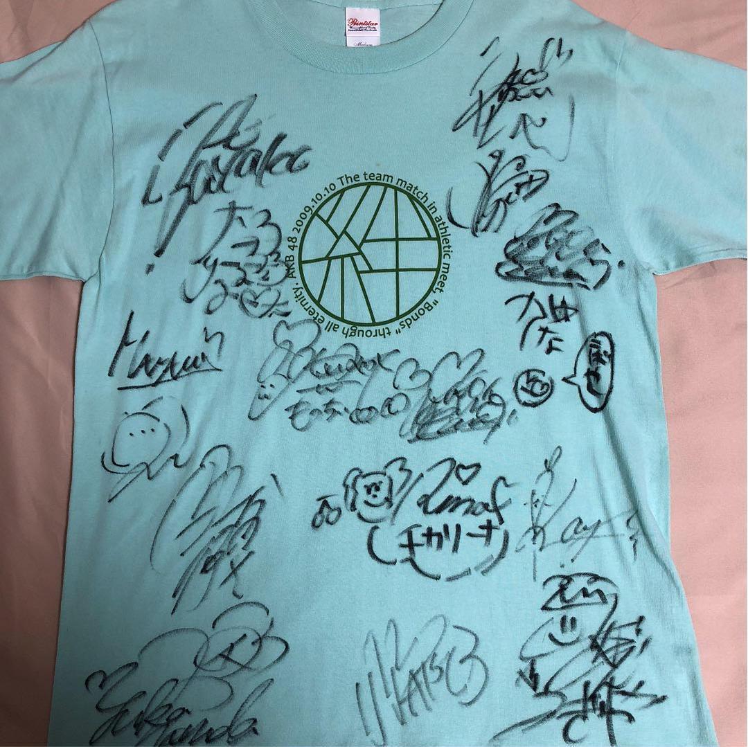 AKB48 サイン入りTシャツ
