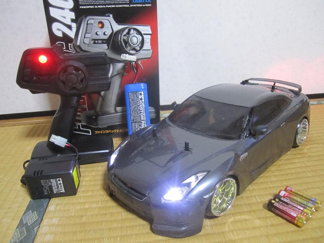 LW仕様 完全動作品 フルセット 1/10 即走行 2.4G スカイライン 送込