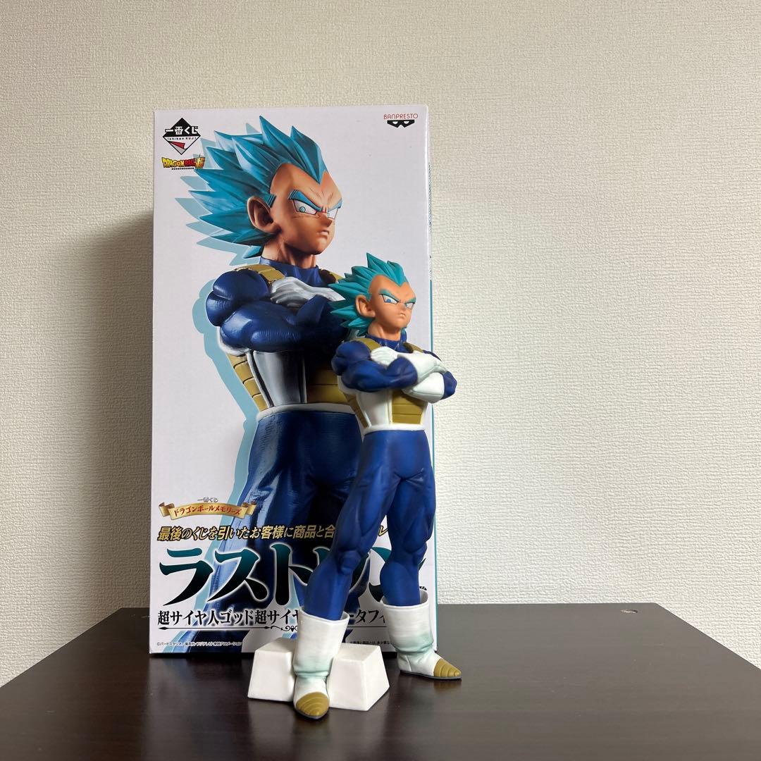 一番くじ　ドラゴンボールメモリーズ　ラストワン賞　ベジータブルー　極美品