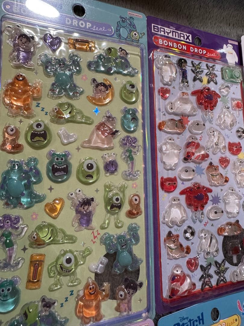 【確実正規品レア！】ディズニーボンボンドロップ シール 8セット