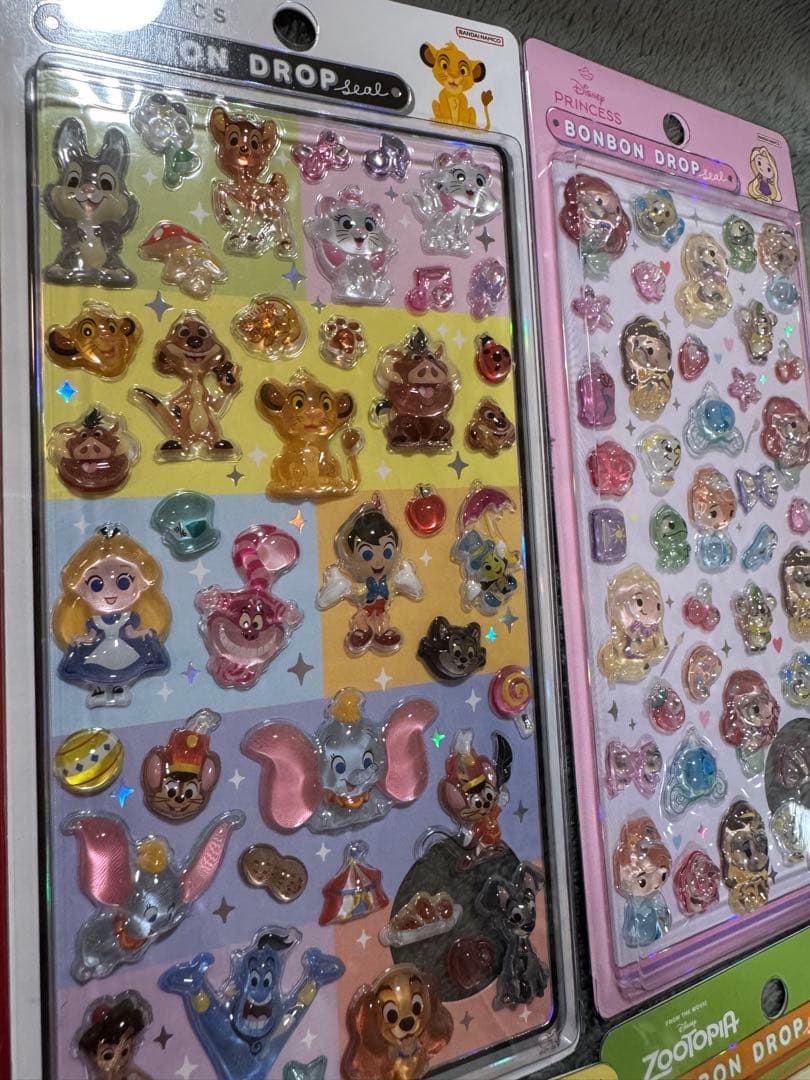 【確実正規品レア！】ディズニーボンボンドロップ シール 8セット