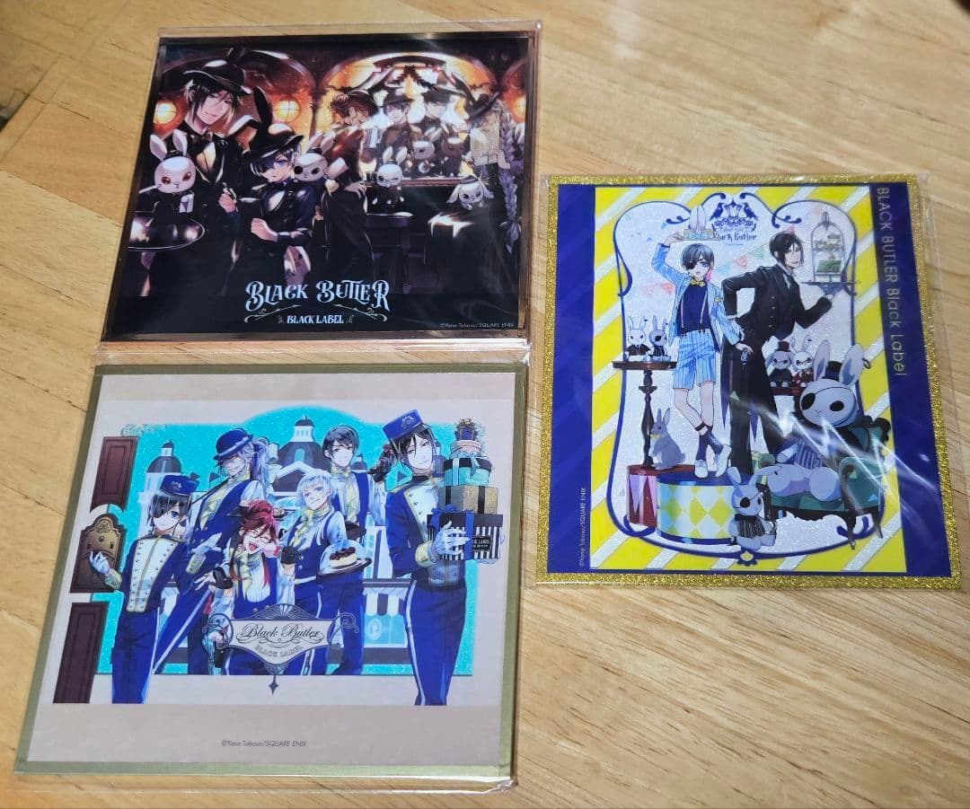 黒執事　BLACKLABEL　アクリル色紙