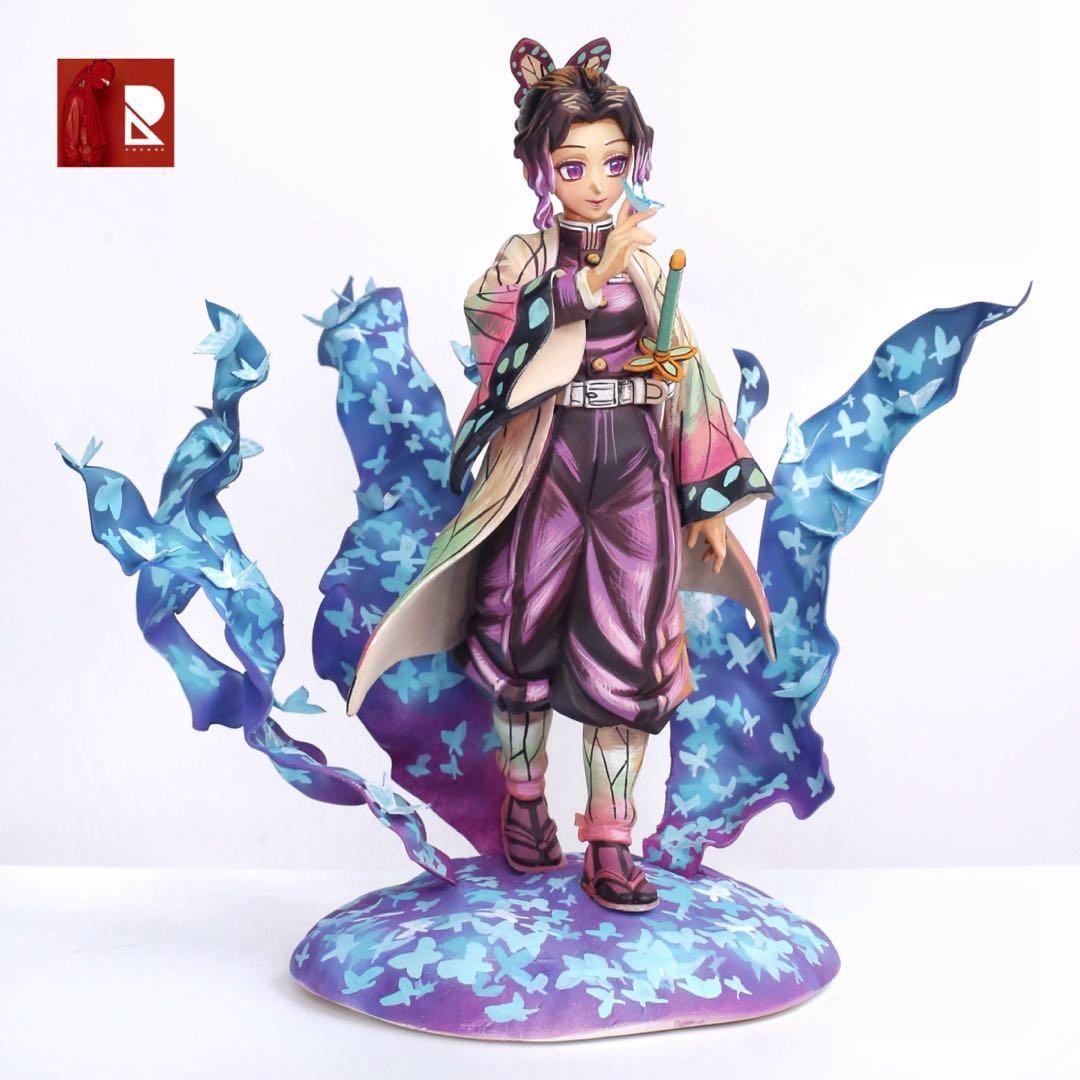 鬼滅の刃 胡蝶しのぶ 絆ノ装 リペイント2次元彩色 改造　完成品 フィギュア