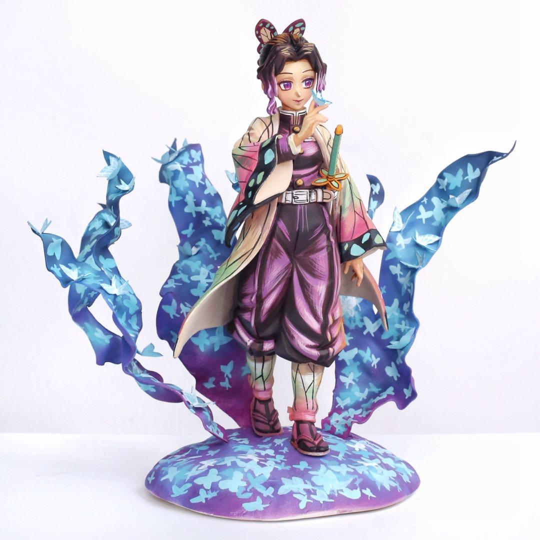 鬼滅の刃 胡蝶しのぶ 絆ノ装 リペイント2次元彩色 改造　完成品 フィギュア