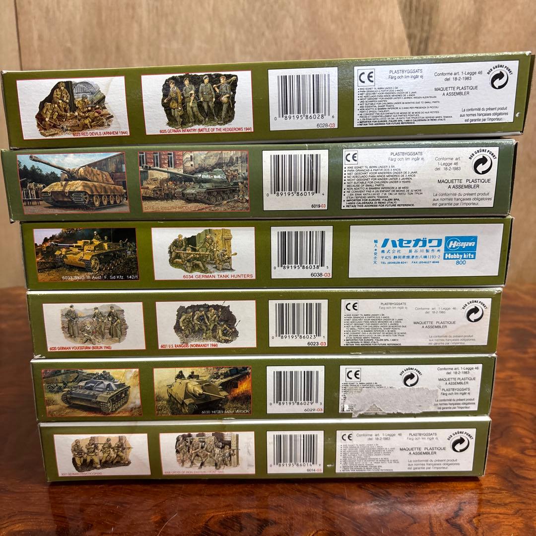 ドラゴン プラモデルセット 1:35 6点　0126o105