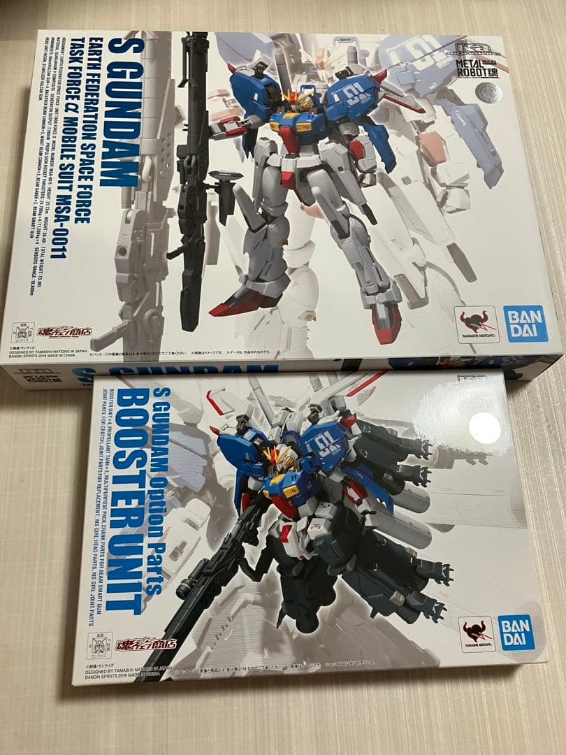 メタルロボット魂　Sガンダム　ブースターユニット　セット売り