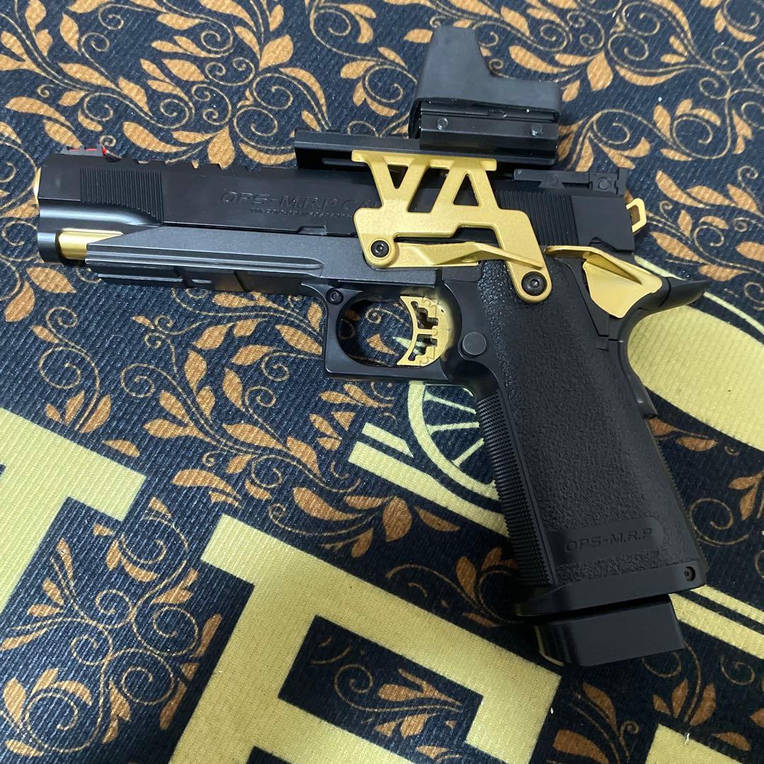 東京マルイ ハイキャパ5.1ゴールドマッチ カスタム