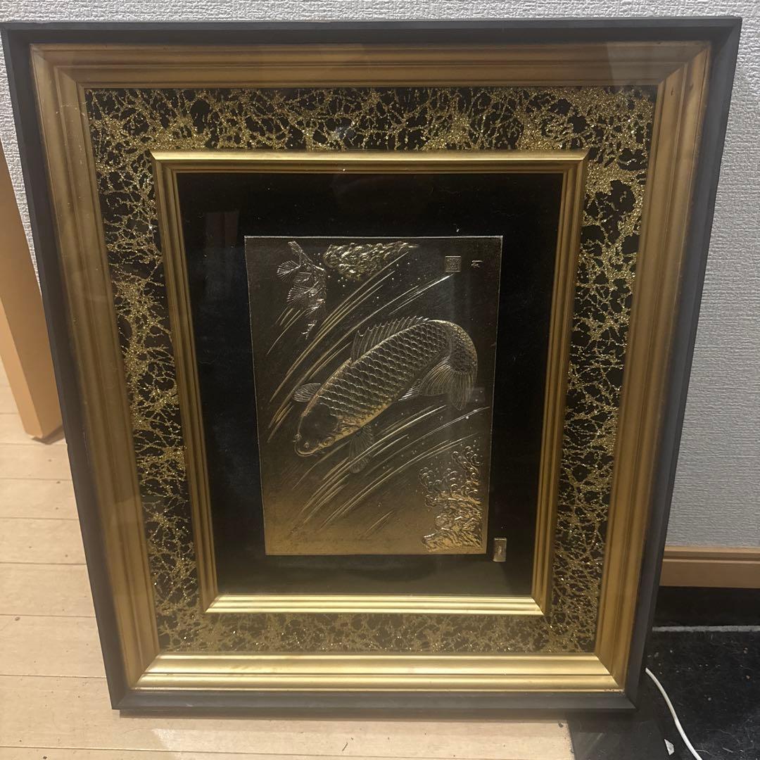 金製の装飾品　アンティーク品　24金メッキ品