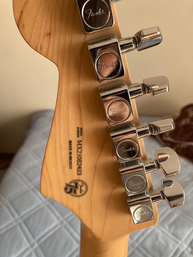 10月中 fender player stratocaster sunburst