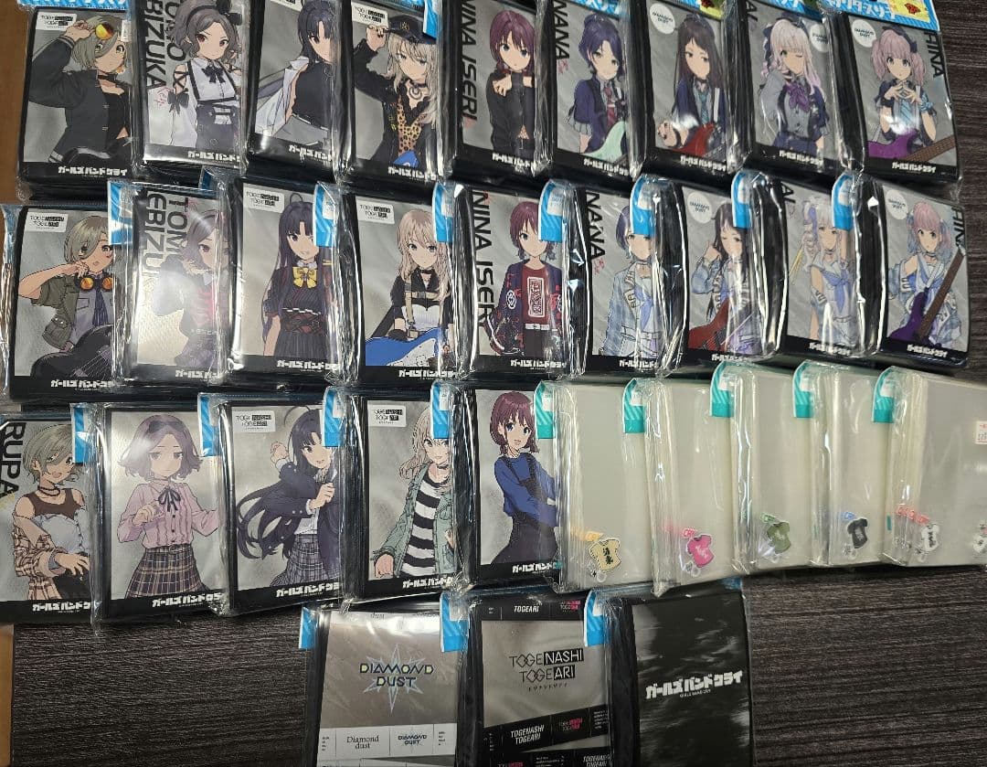 ガールズバンドクライ　スリーブ　31個セット　エンスカイ