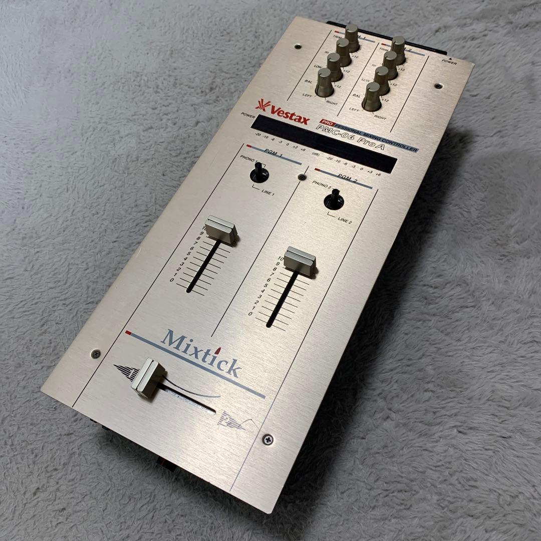 Vestax PMC-06 純正アダプター付き 動作品