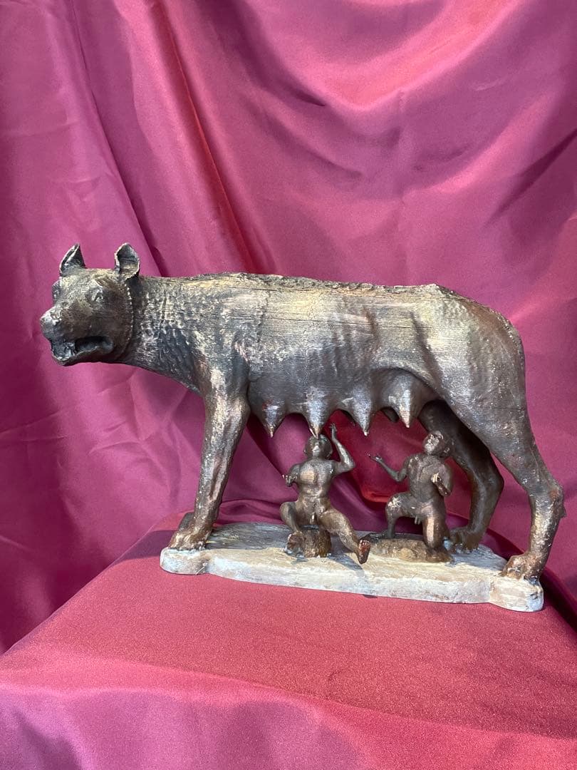 カピトリヌスの雌狼 長さ41cm ローマ神話