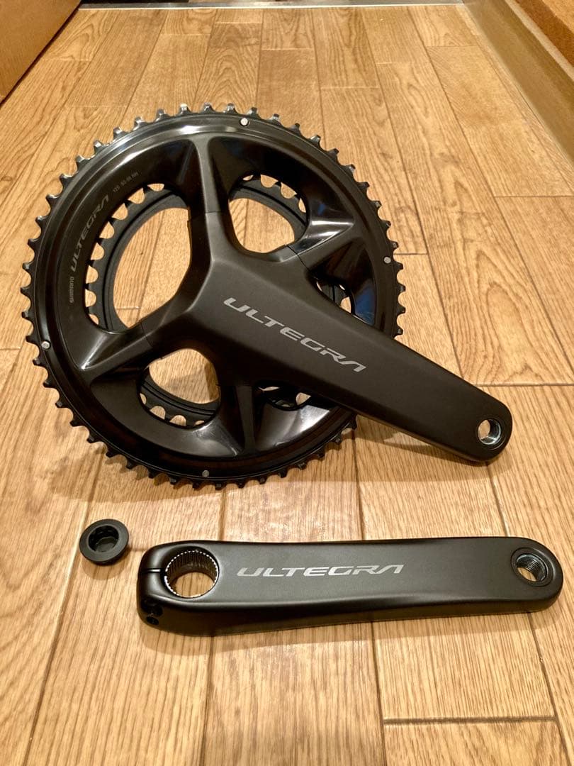 【美品】ULTEGRA fc-r8100（52/36）165mmショートクランク