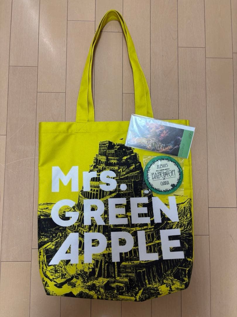 【ライブグッズ】Mrs. GREEN APPLE バベルの塔　金テープ付属