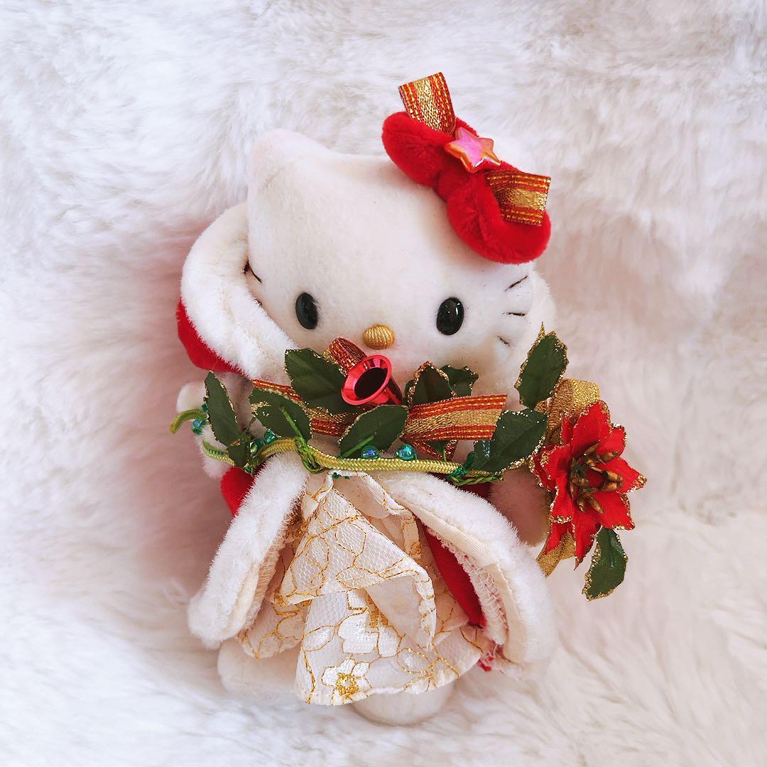 希少レア　ハローキティ　サンタ　クリスマス　ぬいぐるみ　平成レトロ　2002